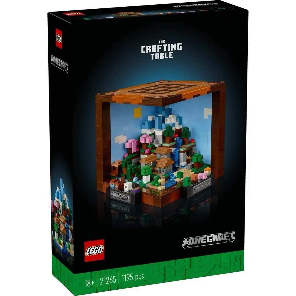 LEGO® Minecraft® The Crafting Table 21265 - เลโก้ใหม่ ของแท้ 💯% จากเลโก้ พร้อมส่ง