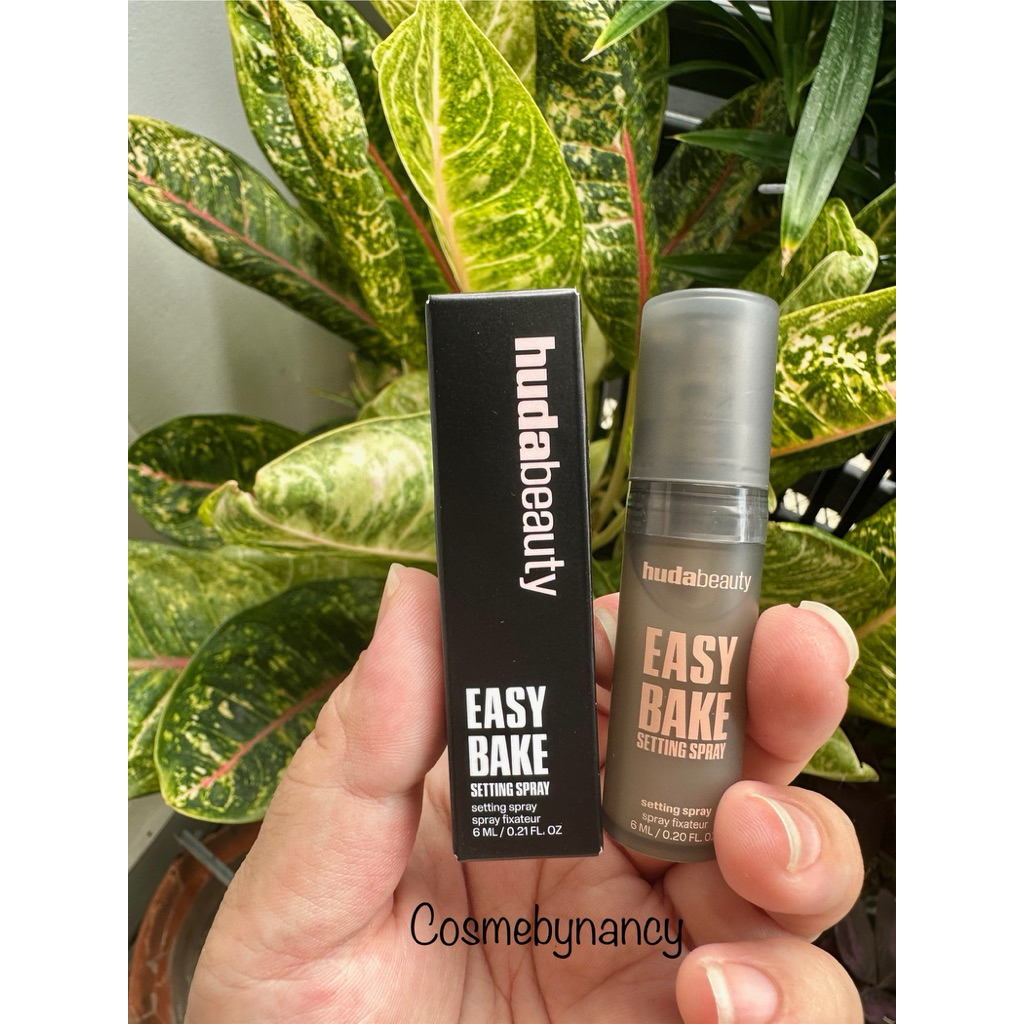💥พร้อมส่ง💥 Huda Easy Bake Blurring Setting Spray with 16-Hour Wear 6ml แท้100% ราคาถูก Shopee Lazada