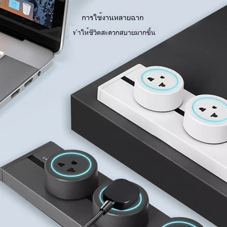 （แถมสายเคเบิล）ปลั๊กติดตามพลังงานสูง SDG 8000W พร้อมอะแดปเตอร์ ปลั๊กคุณภาพสูงถอดได้ ใช้ขยายทั่วไปในหลายสถานการณ์ของบ้าน