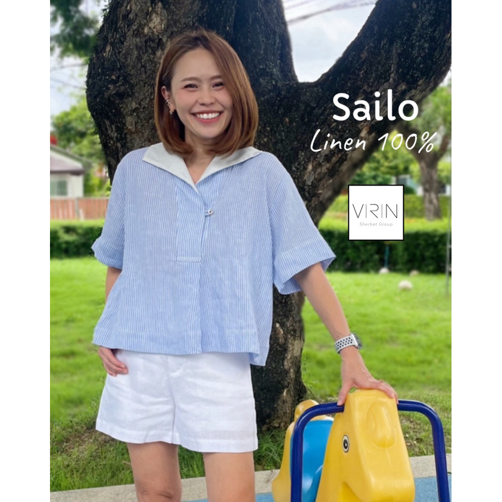 virin_clothing เสื้อ รุ่น Sailo ออกแบบตัดเย็บเองในไทย