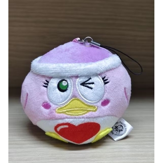 พวงกุญแจตุ๊กตา Don Quixote Donpen-kun donki  สีชมพูDON DON DONKI