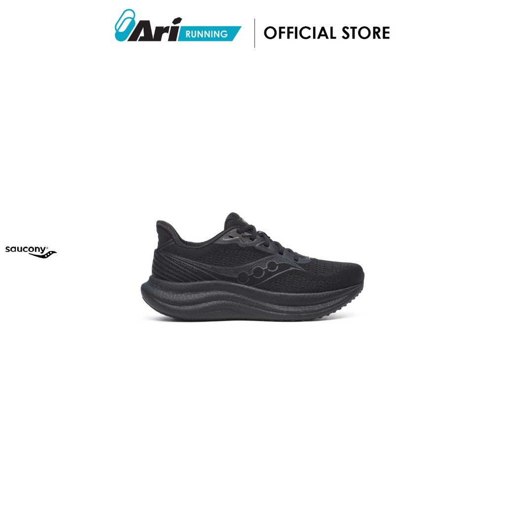 SAUCONY M TRIUMPH 23 - TRIPLE BLACK (S21023-201)รองเท้าวิ่ง ผู้ชาย ซาวโคนี่ TRIUMPH 23 สีดำ