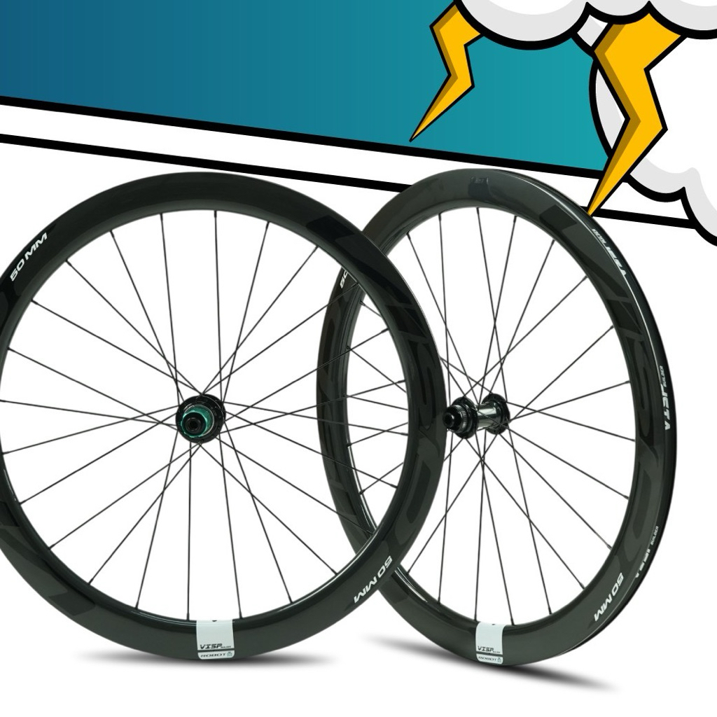 รุ่นใหม่รองรับทูปเลส VISP Builder Easy Series 2025 Rim Brake และ Disc Brake รับประกัน 2 ปีเต็ม