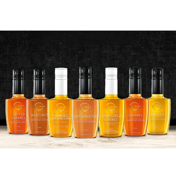 Syrup Quarterpast For Coffee มี 5 รส น้ำหนัก 250 ml