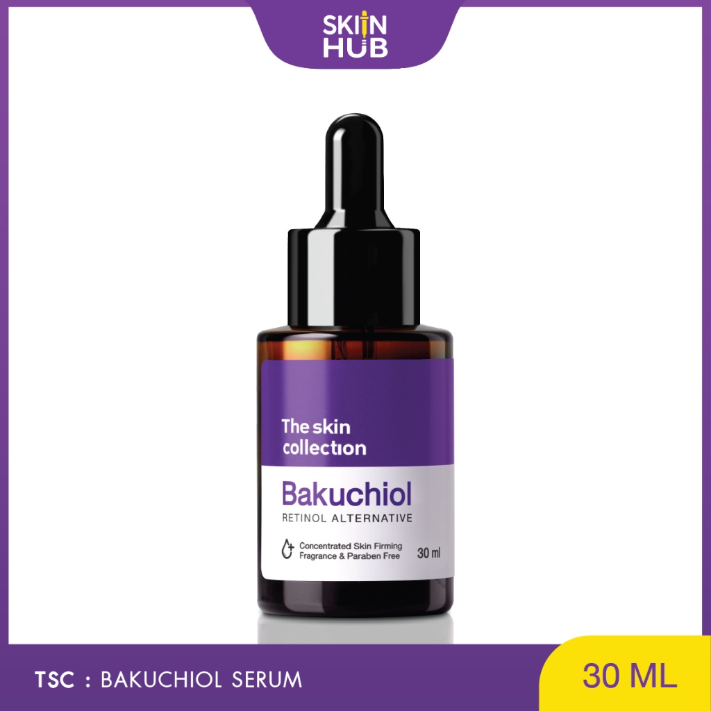 The Skin Collection Bakuchiol Serum เซรั่มลดริ้วรอยจากพืชธรรมชาติ อ่อนโยนแต่เห็นผลเสมือนเรตินอล 30ml
