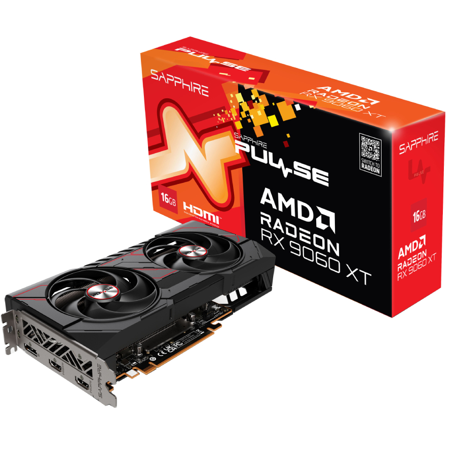 SAPPHIRE PULSE RX9060XT 16GB GDDR6