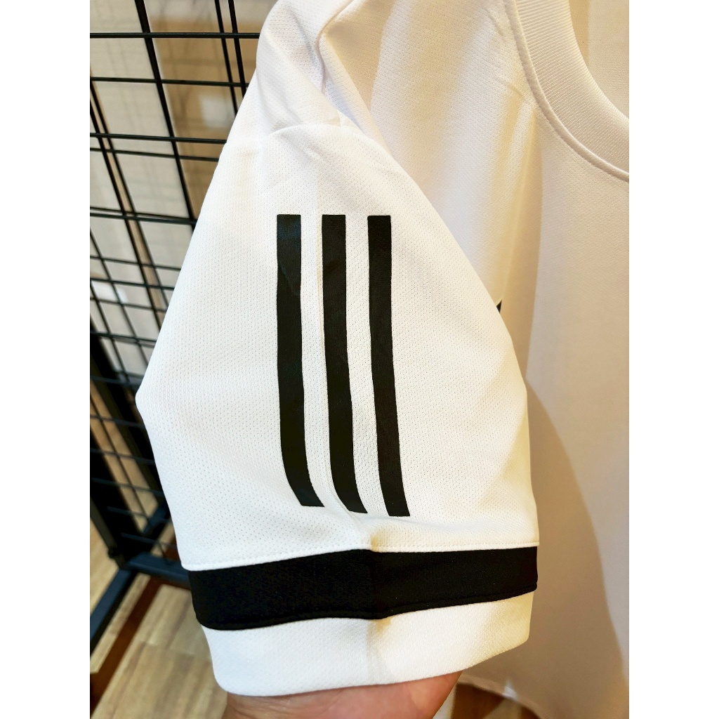 SHOPEE !! เสื้อฟุตบอล ประเทศ เยอรมัน สีขาวพร้อมกางเกง ใส่ออกกำลังกาย ผ้าเย็น เกรดพรีเมี่ยม ราคา ถูกที่สุด ดีลบีเคเค แกลเลอรีภาพที่ 7