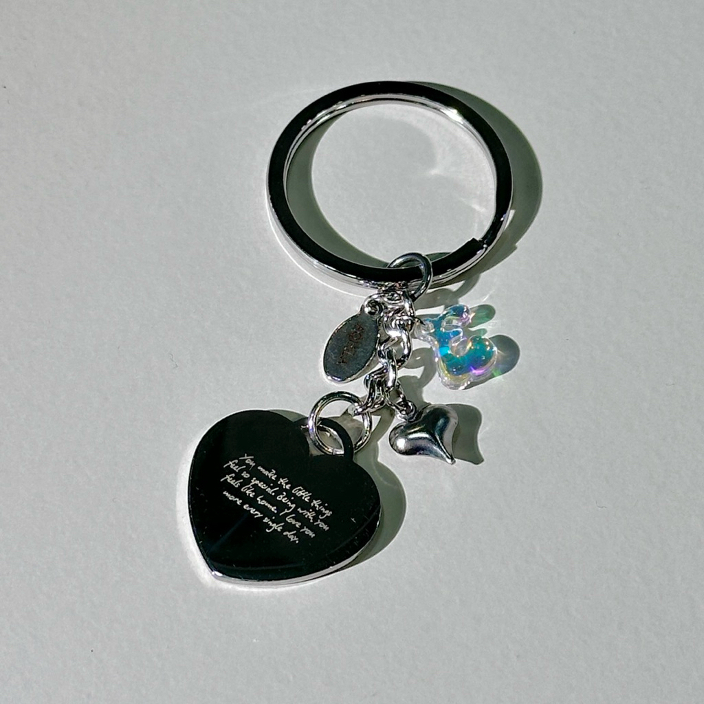 handwritten keychain • พวงกุญแจสลักลายมือตัวเอง หรือคนพิเศษ ราคา ถูกที่สุด ดีลบีเคเค แกลเลอรีภาพที่ 2