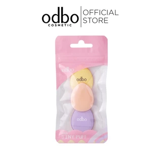 ODBO TINY PUFF OD8063 เซ็ทพัฟจิ๋วสวมนิ้ว 3 ชิ้นในซอง