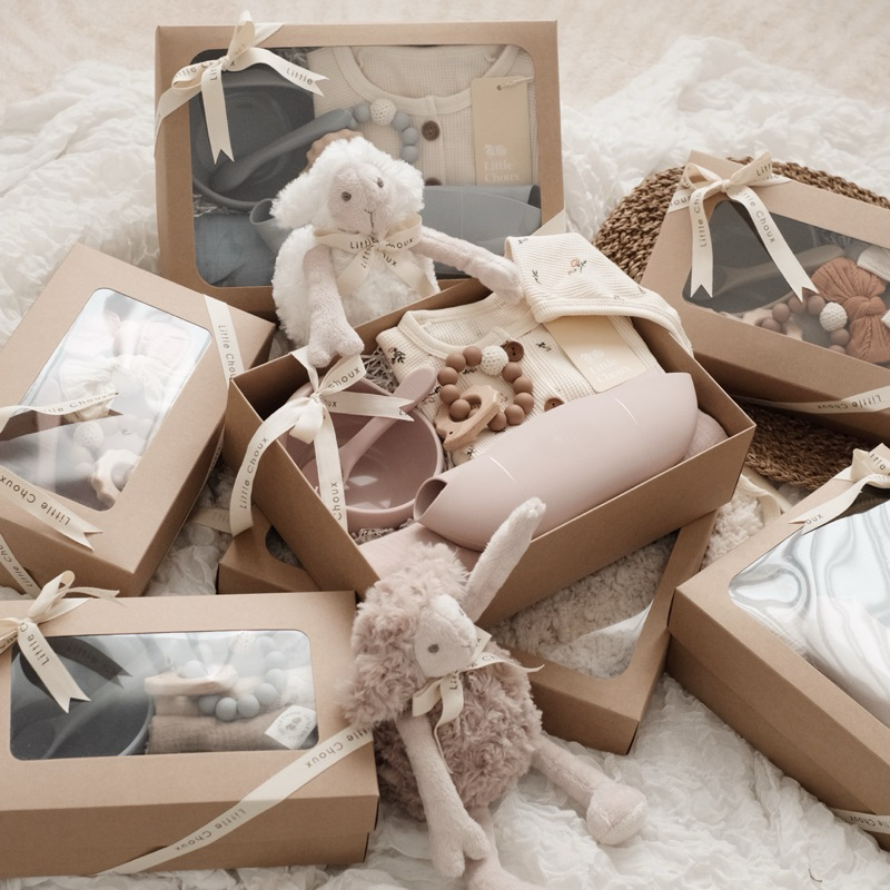 Baby gift set (Big size) กิ๊ฟเซ็ตขนาดใหญ่ ในเซ็ตประกอบด้วย 5 ชิ้น มี 3 สี