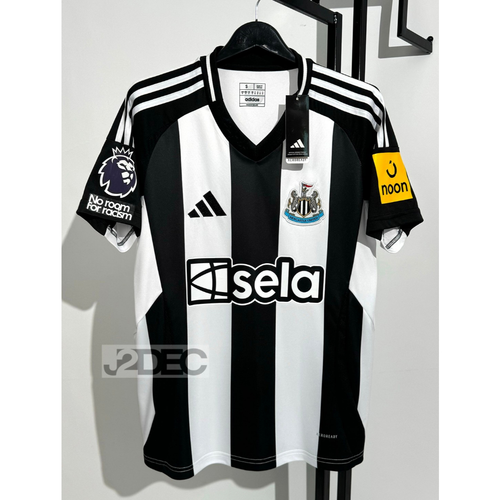 ใหม่ล่าสุด!! เสื้อฟุตบอล นิวคาสเซิล Home เหย้า (3A) เกรดแฟนบอล 2024/25 เสื้อพร้อมอาร์มEPL ชื่อเบอร์นักเตะ(ครบทุกคน)