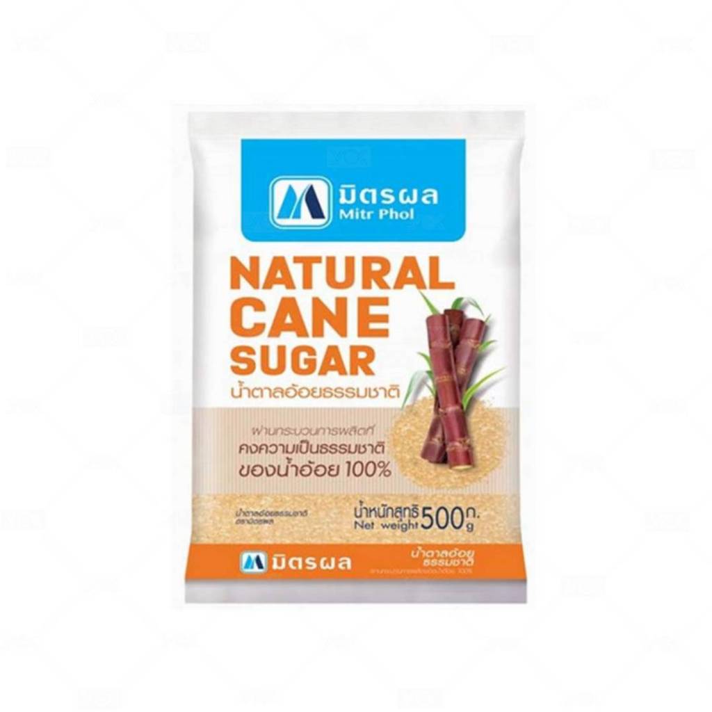 มิตรผล น้ำตาลอ้อยธรรมชาติ  500g.  หยกอออนไลน์