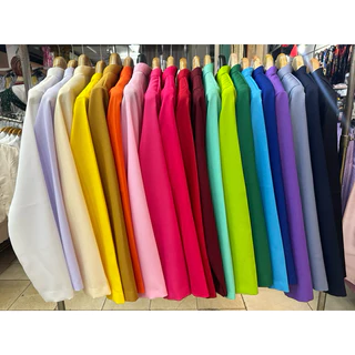 เสื้อทรงจิตรลดาผ้าโซล่อน เซต 2 (ผ้าไม่หด ไม่ตกสี รีดง่าย) แนะนำให้ +2,3 นิ้วจากรอบอกจริง
