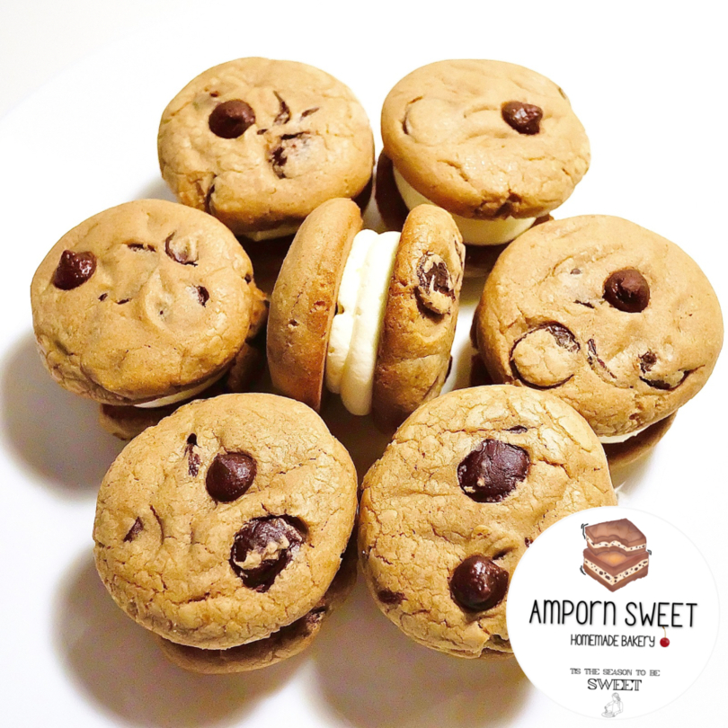(ขั้นต่ำ5ชิ้น คละได้ทั้งร้าน) ซอฟคุ้กกี้ดาร์กช็อคแซนวิชครีมสด Cream Sandwich Dark Choc Soft Cookies ราคา ถูกที่สุด ดีลบีเคเค แกลเลอรีภาพที่ 5
