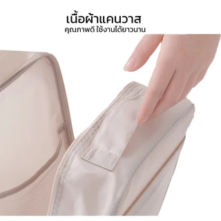 Hanaso กระเป๋าใส่รองเท้า shoe bag กระเป๋าจัดเก็บรองเท้า ใส่ได้ 3 คู่ กันน้ำ/ฝุ่น พกพาสะดวก สำหรับเดินทาง