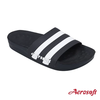 Aerosoft (แอโร่ซอฟ) รองเท้าแตะผู้หญิง ผู้ชาย แบบสวม นิ่มๆ เพื่อสุขภาพ Extra Soft รุ่น SU5043