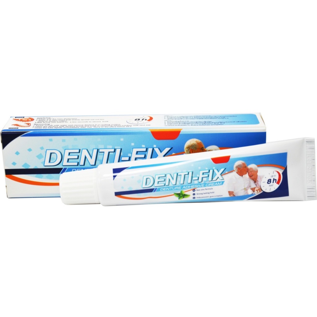 Dr.Phillips ครีมติดฟันปลอมเด็นติ-ฟิกซ์ Denti-fix ขนาด 40g