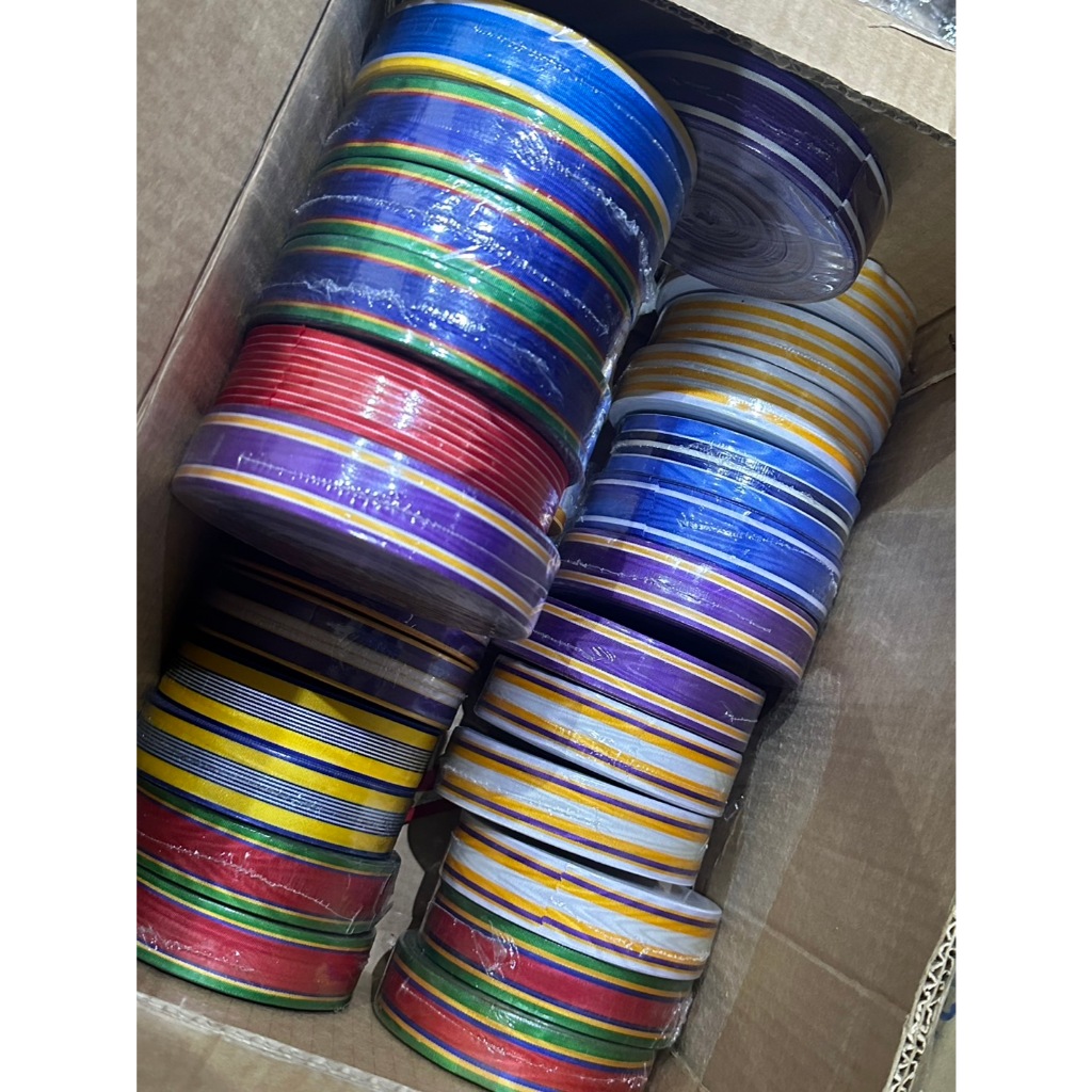 ผ้าแพรแถบย่อ ยกม้วน (50 หลาประมาณ 45 เมตร)