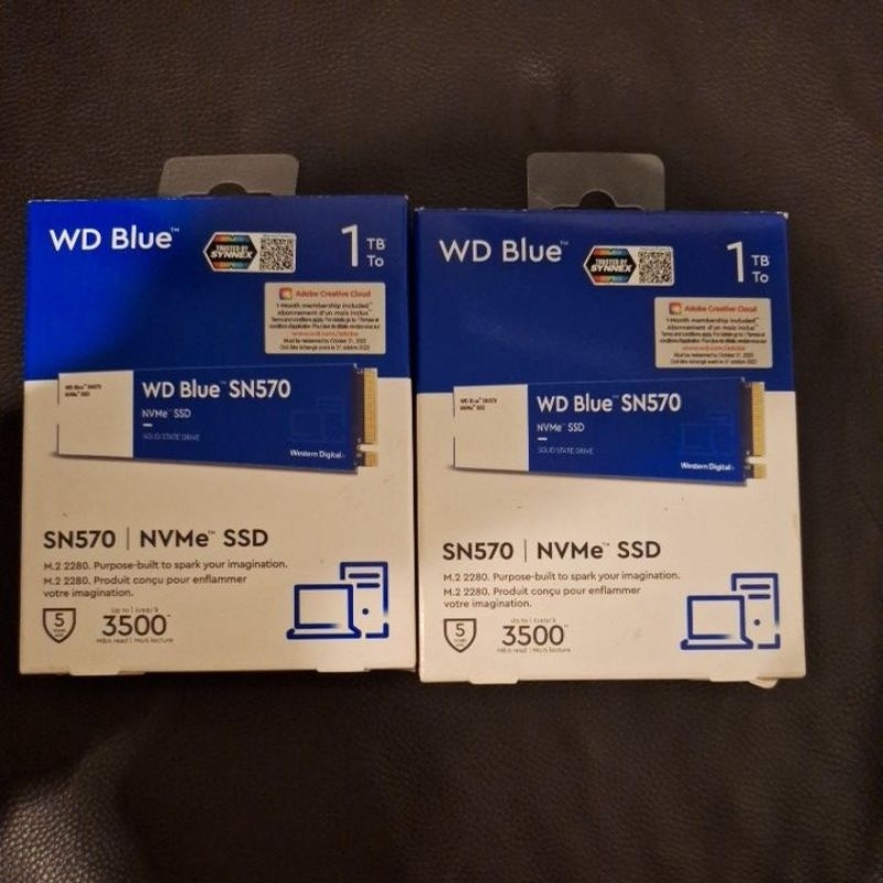 wd ssd nvme blue sn 570 ความจุมาตรฐาน 1tb มือสอง  ประกันสามปีกว่า