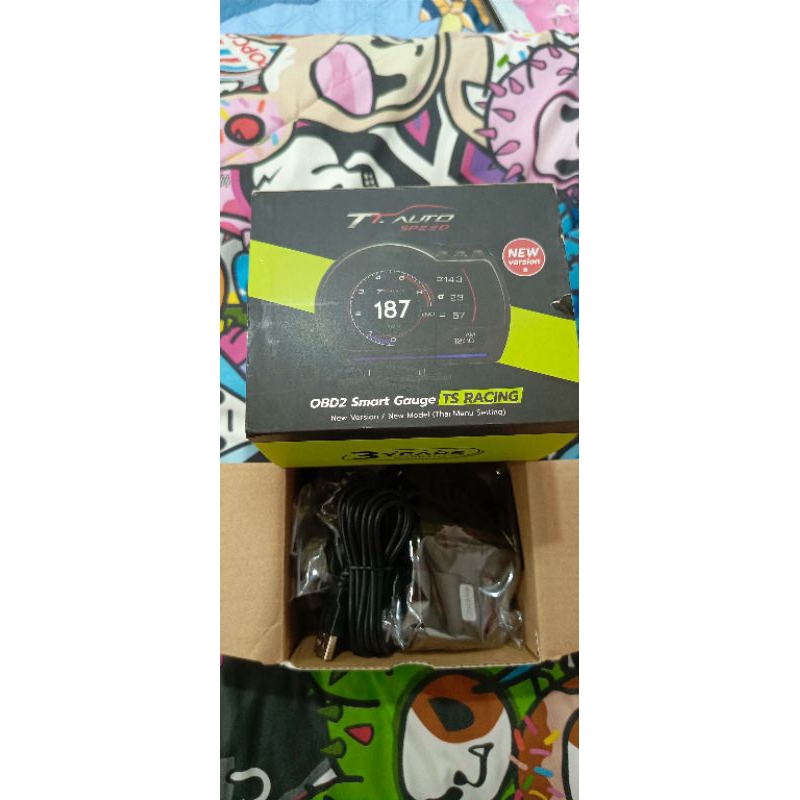 เกจวัด OBD2 TS RACING new version 2023