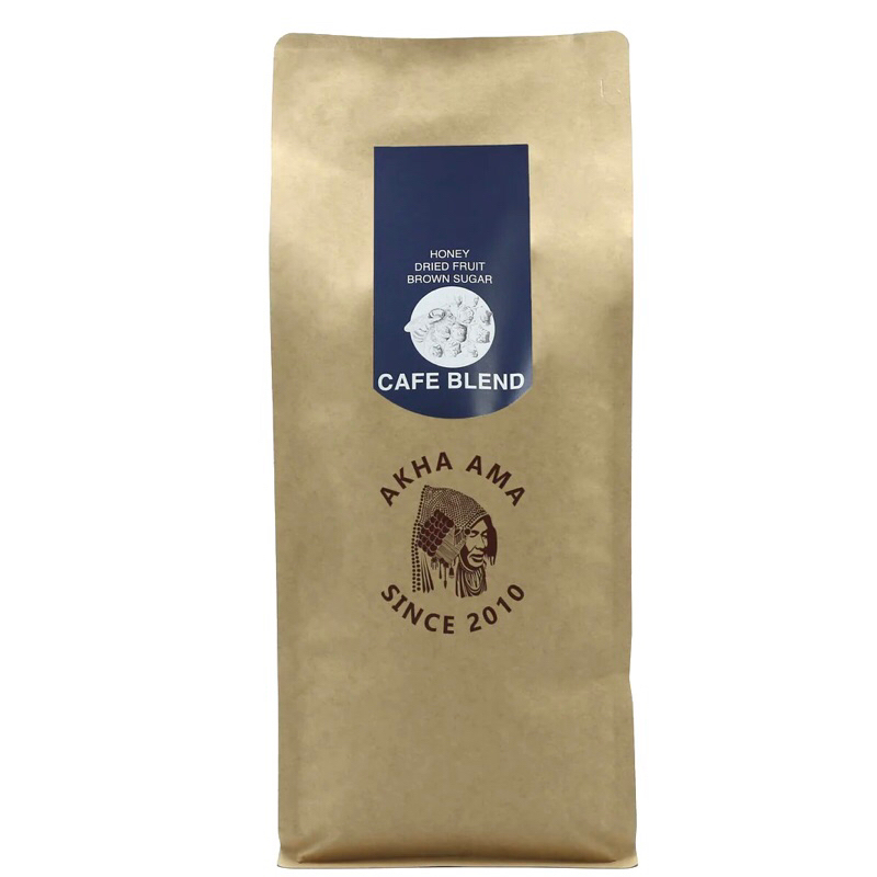 Akha Ama Coffee คั่วใหม่!! - CAFE BLEND 1000g เมล็ดกาแฟคั่วบด อาข่า อาม่า