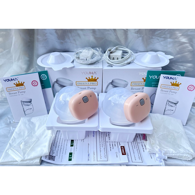 YOUHA เครื่องปั๊มนมไร้สาย Freena Pro (YH8020) กรวยเบอร์ 24 รุ่นใหม่ปี 2024