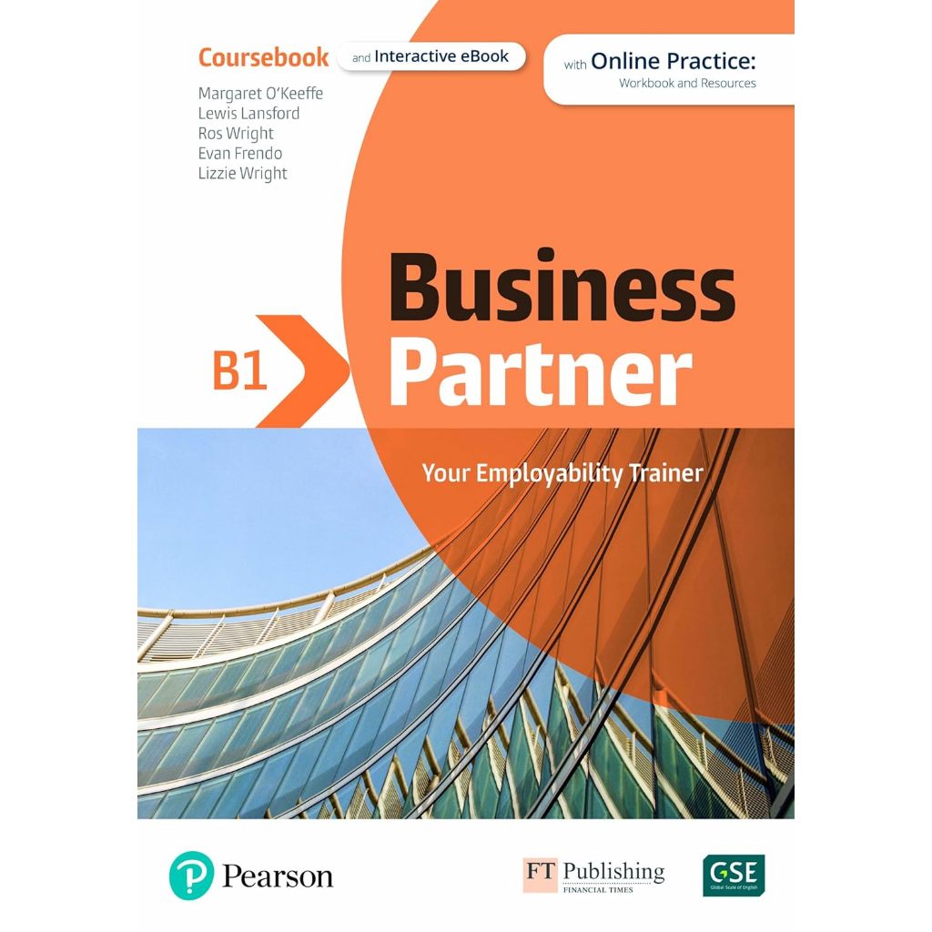 (ภาษาอังกฤษ)9781292392967 BUSINESS PARTNER B1: COURSEBOOK AND EBOOK WITH MYENGLISHLAB & DIGITAL RESO