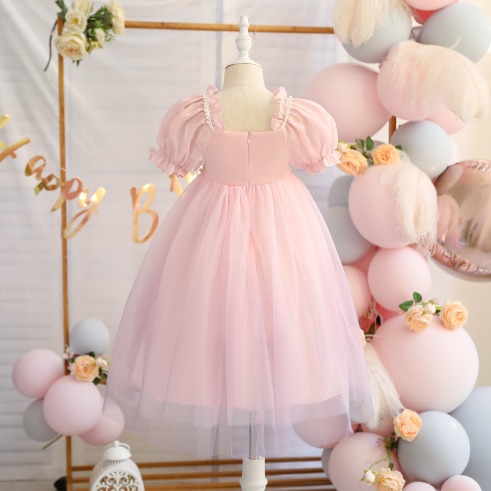 PRINCESS KESLI  ชุดเอลซ่า ชุดเจ้าหญิง เดรสเจ้าหญิงเด็ก ชุดราตรีชุดเดรสยาวเด็ก 1-7 ปี