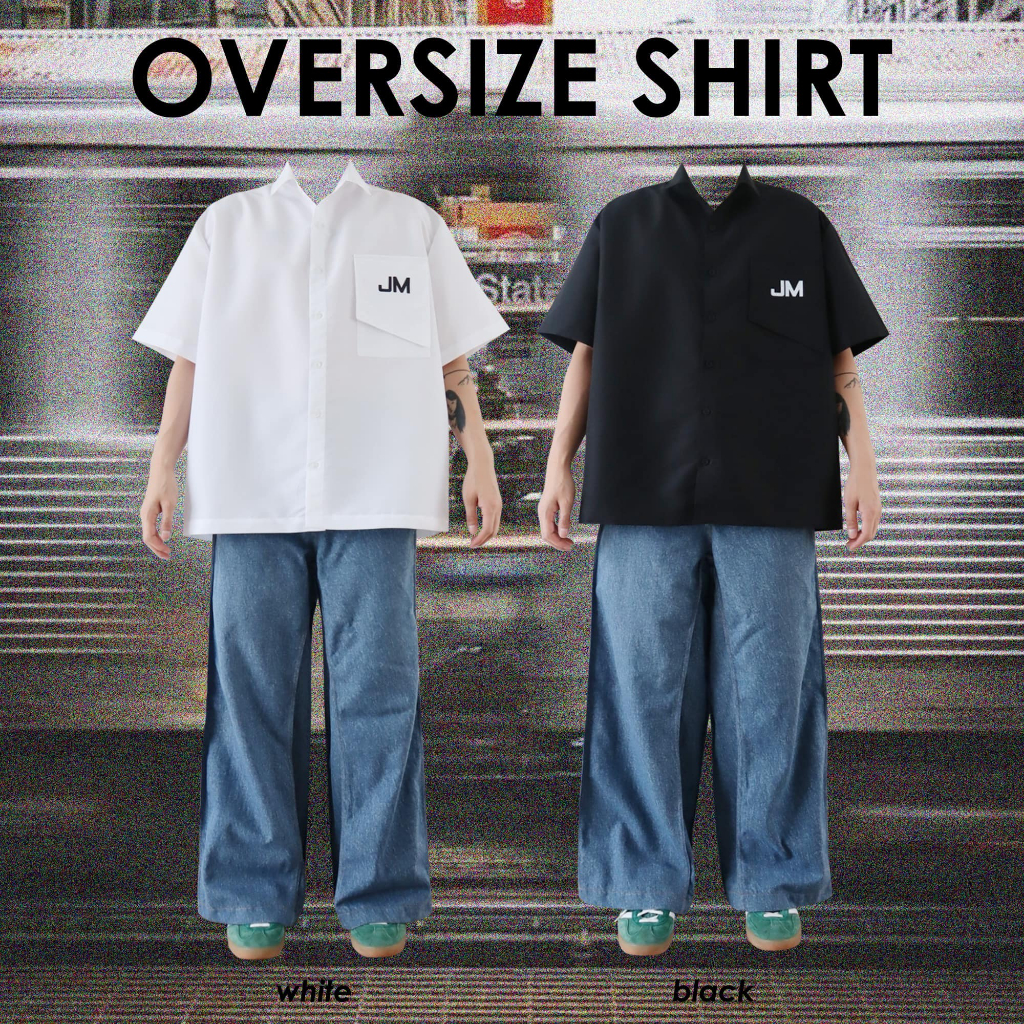 JAMANBKK / OVERSIZE SHIRT / เสื้อเชิ้ตทรง Oversize