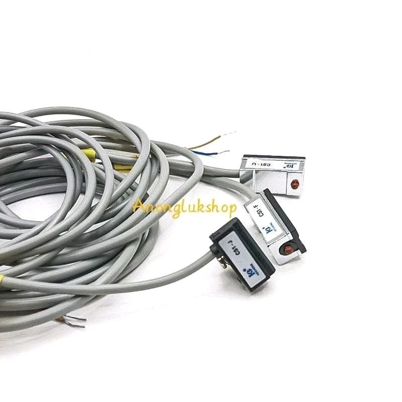 ราคาต่อ 1ตัว 👉👉 CS1-J CS1-U CS1-F CS1J CS1U CS1F สวิตช์แม่เหล็ก 2สาย 5-240VAC/DC ตรวจจับการทำงานของก