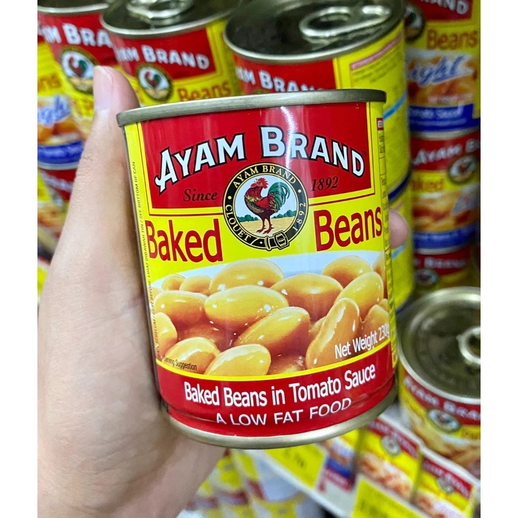 Ayam อะยัม ถั่วอบ ถั่วแปรรูป ผักกระป๋อง 230 กรัม