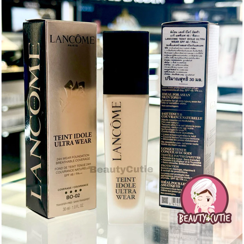 🌟รุ่นใหม่‼️รองพื้น TEINT IDOLE ULTRA WEAR FOUNDATION 30 ml.🌟ป้ายห้าง แท้💯 Central