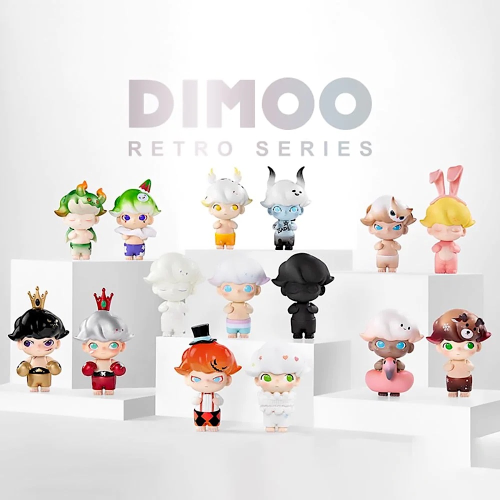 Dimoo Retro Series เช็คการ์ด เลือกตัวได้