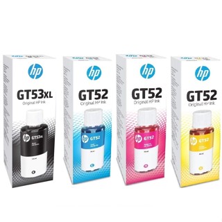 HP ink GT53 BLACK/ GT52 CYAN, YELLOW, MAGENTA Ink Bottle Pri…