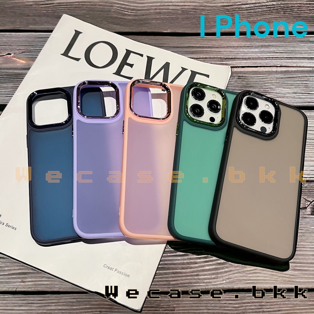 🔥iphone Case ไอโฟน หลังด้านกล้องเงา i15 i15pro i15plus i15promax i16 i16pro i16plus i16promax🔥
