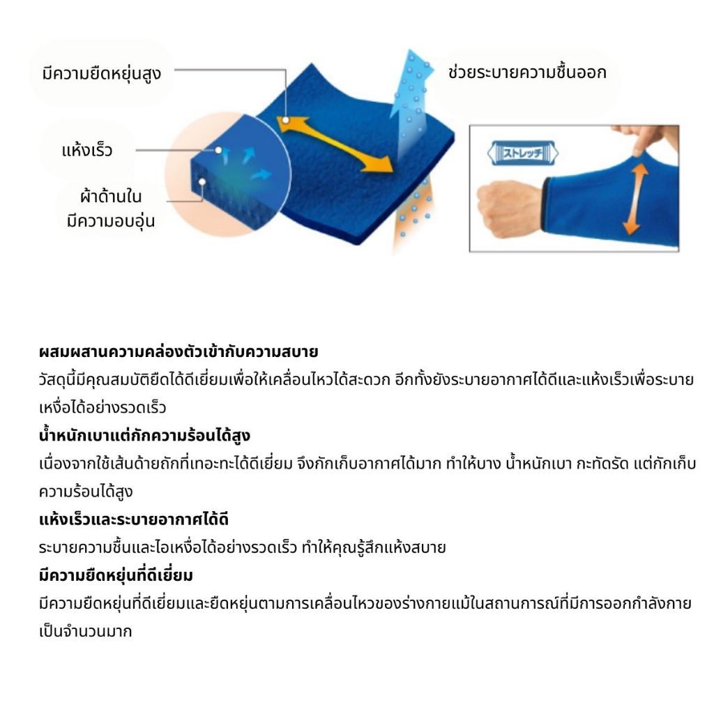 Montbell เสื้อแขนยาวกันหนาวเด็ก รุ่น 1106611 Lite Sweatshirt Kid's 90-120
