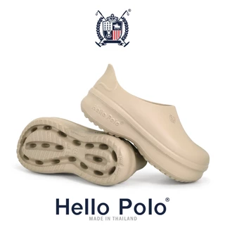 Hello Polo รองเท้าคัทชู พยาบาล HP8042 นุ่มสบายเท้า EVA เสริมส้นเท้า พื้นสูง 4.5 CM. ใส่ทำงานสบาย