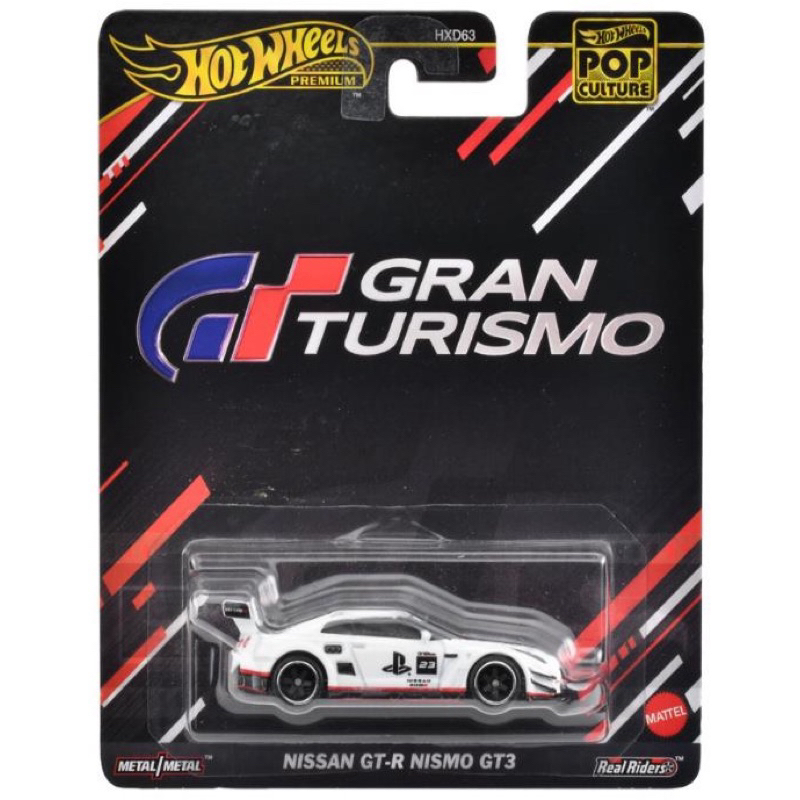 Hot Wheels Pop Culture Gran Turismo - Nissan GT-R NISMO GT3 (Waiting List) รถเหล็ก รถของเล่น