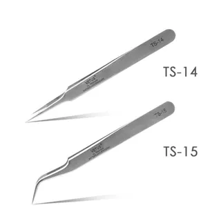 แหนบสแตนเลส ต่อขนตา งานช่าง VETUS TS-10,TS-11,TS-12,TS-13,TS-14,TS-15 คุณภาพสูง