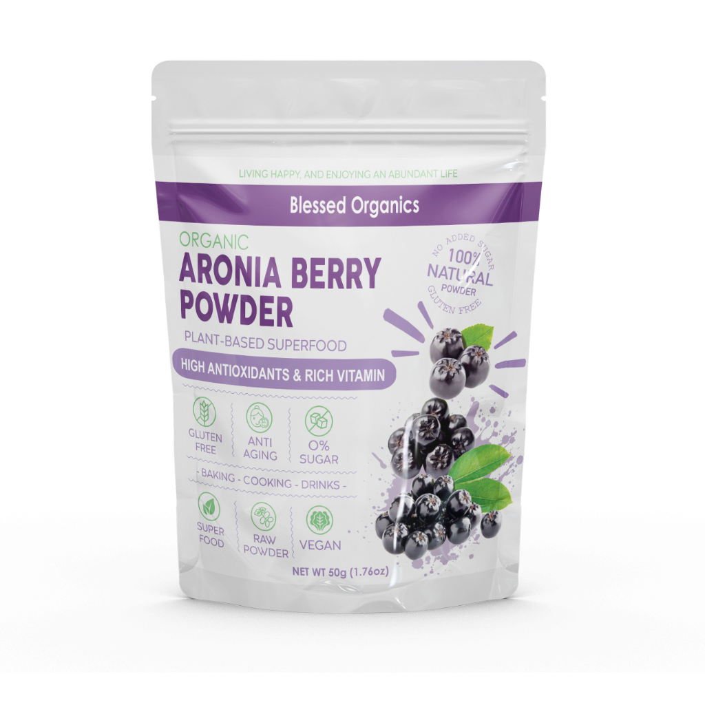 ARONIA BERRY ผงอโรเนียเบอร์รี่ (ฟื้นฟูผิว จากภายใน)