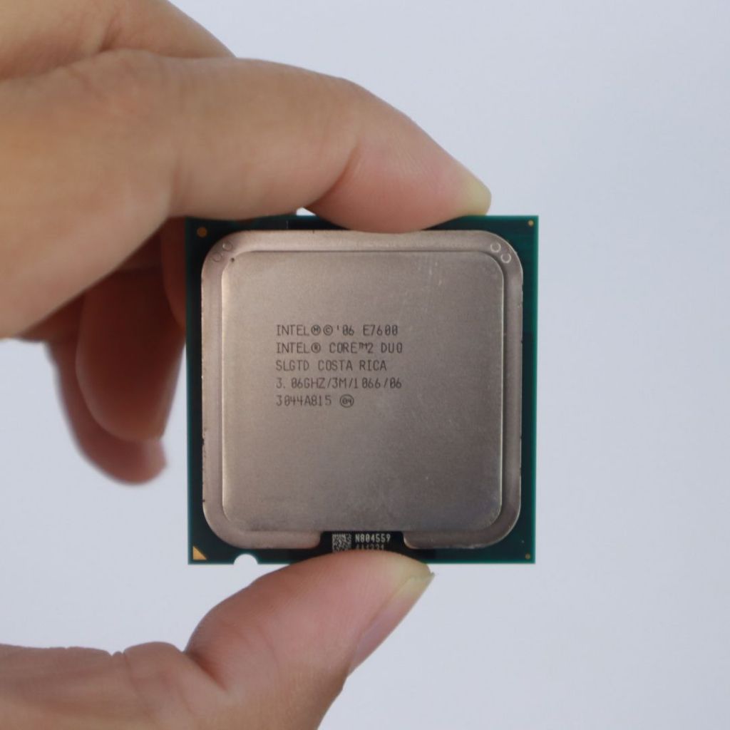 CPU Intel Core 2 Duo Processor E7600 3M Cache, 3.06 GHz, 1066 MHz FSB [มือสอง]