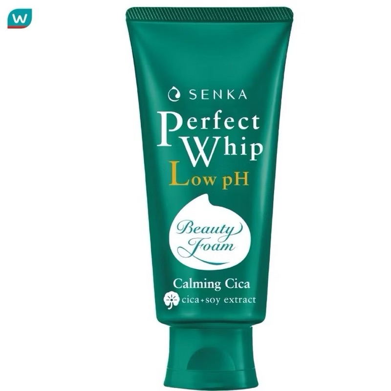 SENKA - Perfect Whip Low pH Calming CICA (100 g.) เซนกะ เพอร์เฟ็ค วิป โลว์พีเอช คาล์มมิ่ง ซิก้า