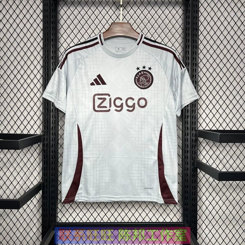 24-25 ใหม่ Ajax AAA เสื้อบอล ทีมอาแจกส์