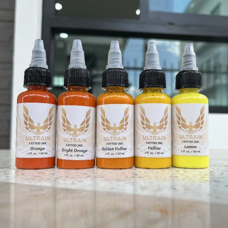 สีสัก สีสักUltrain ink. ขนาด 10-30ml.