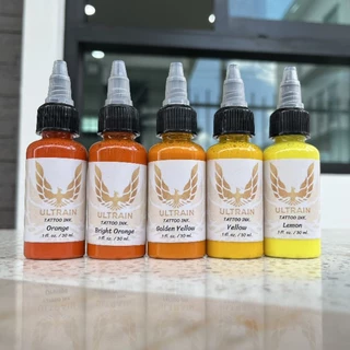 สีสัก สีสักUltrain ink. ขนาด 10-30ml.