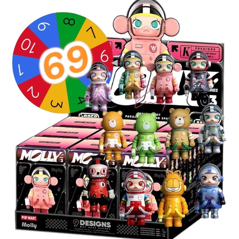 (ซื้อในไลฟ์เท่านั้น) หมุนวงล้อสุ่มหาผู้โชคดีรับรางวัล molly และอื่นๆ กรุณาอ่านกฏกติกาก่อนสั่งซื้อ