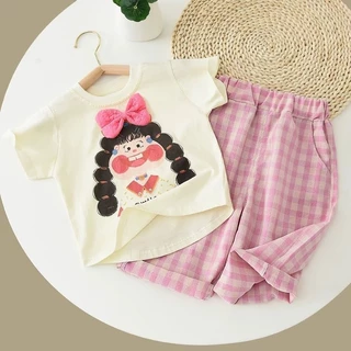 Babyonline(Y362)A5 (ส่งด่วน1วัน)เสื้อยืดคอกลมแขนสั้นสำหรับเด็กลายการ์ตูนสุดน่ารัก ผ้าฝ้าย นิ่ม ระบายอากาศ