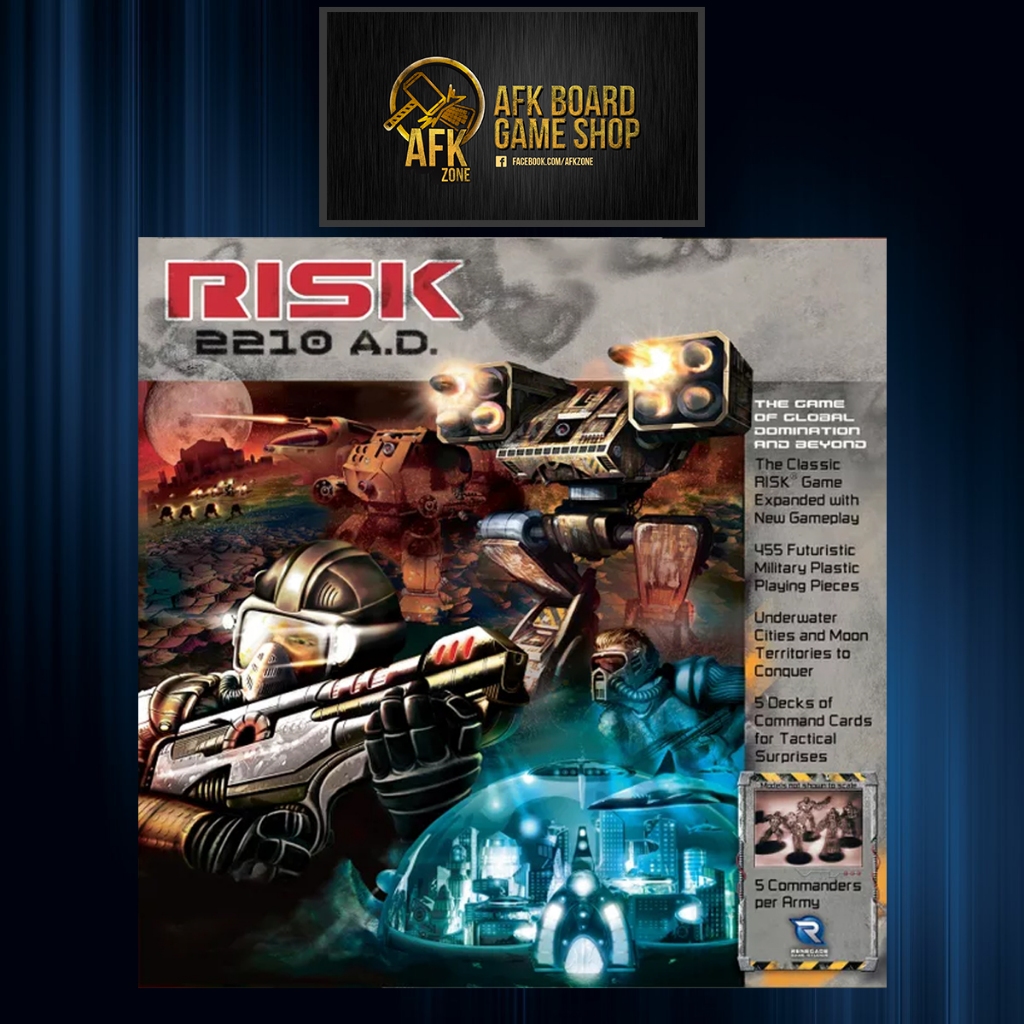 Risk 2210 A.D. ENG Edition - Board Game - บอร์ดเกม