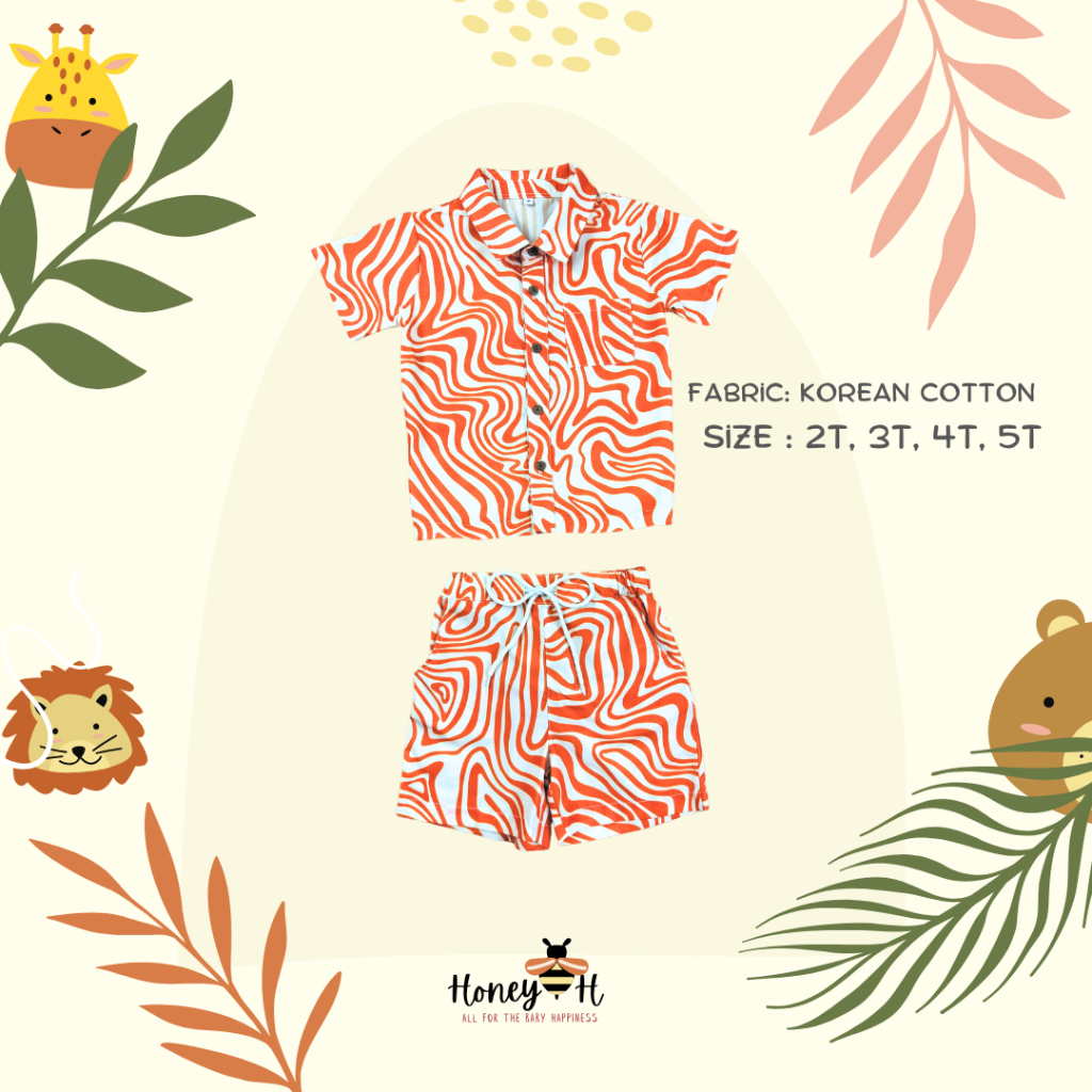 Safari Print - Shirt & Short