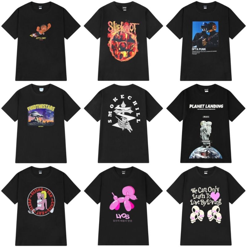เสื้อยืด HEYBIG งานแบรนด์ มีป้ายห้อย ผ้าคอตตอน 100%
